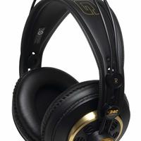 AKG K240S 耳罩式头戴式有线耳机 黑金