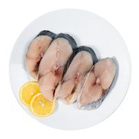 禧美海产 韩国 鲅鱼原切段2斤装（内含2袋） 马鲛鱼 海鲜水产 鲅鱼原切段 1kg