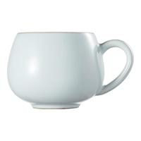 雅瓷汝窑茶杯陶瓷泡茶杯办公室马克杯礼盒装尔雅杯 汝窑尔雅杯 340ml 1只