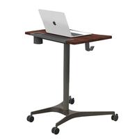 aka 宜客 LS804WL 可移动升降电脑桌 胡桃木色 71.5*50.5*106cm