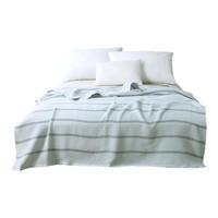 KINGSHORE 金号 蜂巢毛毯 蓝色 200*158cm