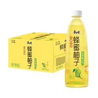 康师傅 蜂蜜柚子 水果味饮料 轻养果荟量贩整箱装 500ml*15瓶