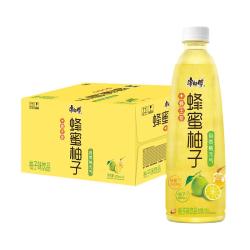 康师傅 蜂蜜柚子 水果味饮料 轻养果荟量贩整箱装 500ml*15瓶