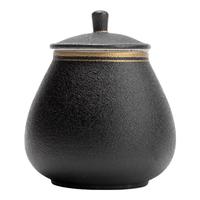 南山先生 黑陶系列 茶叶罐 7.4*8.7cm
