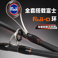 哈斯达蝴蝶路亚杆微物ul实心马口竿Fuji导环白条翘嘴竿直柄枪柄弹射鱼竿 1.5m UL直柄【富士导环】