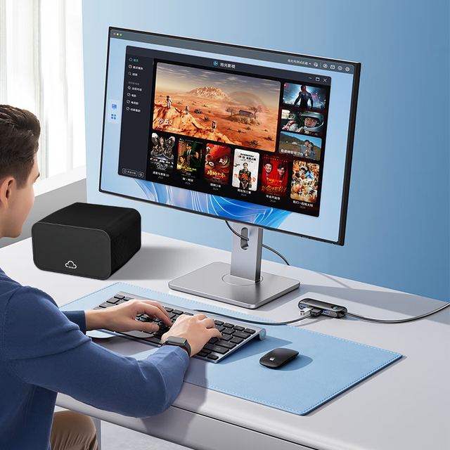 拾光坞 双盘位 家用NAS网络存储 N150 8+32G 内置应用市场 跑龙虾必备