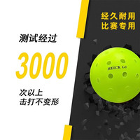 美国海阔匹克球Pickleball室内外比赛训练USA认证40孔滚塑注塑球