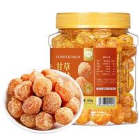 山味情 甘草金桔干400g罐装小金橘干即食蜜饯果脯酸甜水果干休闲零食 咽喉伴侣400g