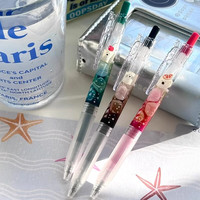 斑马牌 ZEBRA 日本ZEBRA斑马中性笔笔限定中性笔试0.5mm可爱手账笔天气签字笔 忌廉苏打-绿色