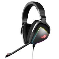 ROG 玩家国度 Delta 耳罩式头戴式有线耳机 银灰色 USB口