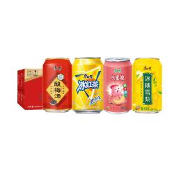 康师傅 冰红茶/酸梅汤/雪梨/蜜桃 310ml*24罐 7440ml