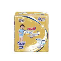 大王（GOO.N）大王光羽系列mini装拉拉裤小短裤 小短裤XL20片