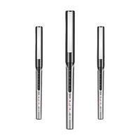 deli 得力 DLSX-S657 拔帽直液式中性笔 黑色 0.5mm 12支装