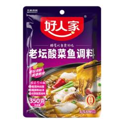 好人家 老坛酸菜鱼调料 350g