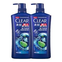 CLEAR 清扬 男士去屑洗发露 活力运动型 500g*2瓶+205g*2瓶+100g*2瓶