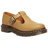 马丁（马汀博士 Dr.Martens）Polley英伦女春夏舒适百搭流苏软皮女玛丽珍鞋 暗黄色 36
