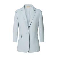 PORTS宝姿春季女装职业装简约一粒扣西装ALP8J008SWP027 BLUE 2