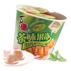 喜之郎 果冻茶冻咖啡味 117克每桶5杯装 粘粉摇摇冻零食 咖啡味 117g 1桶