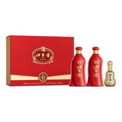 口子窖 六年型 兼香型白酒 50度 550ml*2瓶 礼盒装