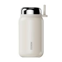名创优品(MINISO)保温杯316不锈钢水杯子女士高颜值便携可爱口袋杯 300mL