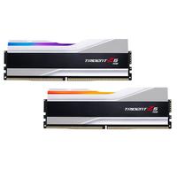 G.SKILL 64GB(32Gx2)套装 DDR5 6000频率 台式机内存条-幻锋戟RGB灯条(科技银)/C30
