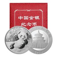 THE PEOPLE'S BANK OF CHINA 中国人民银行 2020年熊猫银币 30g Ag999