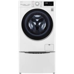 LG 双擎系列 FY13WYW 滚筒洗衣机 11.5kg+2kg 奢华白