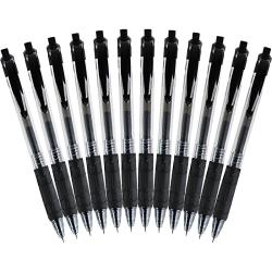 晨光 H1801 按动中性笔 黑色 0.5mm 12支装