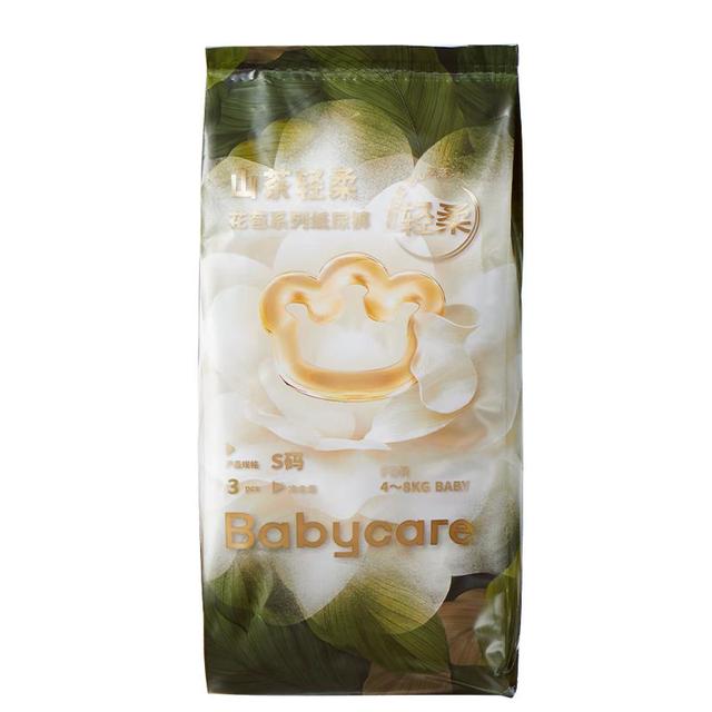 babycare 山茶轻柔系列 纸尿裤 S3片
