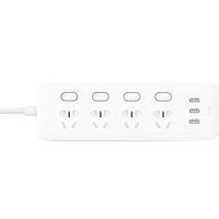 MIJIA 米家 MI 小米 JIA 米家 四位四控插线板 白色