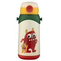 babycare 3-IN-1 儿童保温杯+内塞盖+吸管盖+直饮盖 600ml 凯姆那怪兽