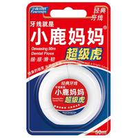 Fawnmum/小鹿 清新口气 牙线卷 50m*2