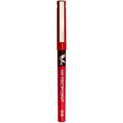 百乐 BX-V5 拔帽中性笔 红色 0.5mm 6支装