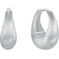 潮宏基S925银耳环女银饰耳饰潮酷拉丝ins风女 一对款