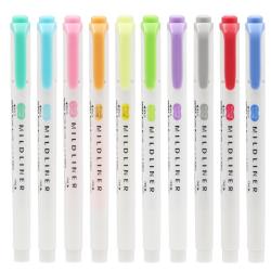 斑马牌 mildliner系列 WKT7 双头荧光笔 25色