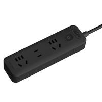 DELIXI 德力西 CD98J-B 新国标插排 二位五孔+一位二孔 1m