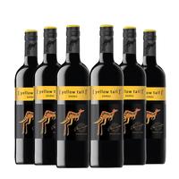 Yellow Tail 黄尾袋鼠 世界 西拉半干型红葡萄酒 6瓶*750ml套装