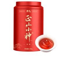 唐朴 红茶武夷山正山小种特级200g 蜜香型茶叶礼盒圆红罐茶叶自己喝 【超值】正山小种罐装200g