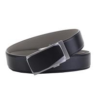 Samsonite 新秀丽 AAMIR系列 男士牛皮自动扣腰带 TK2*09003 黑色 120