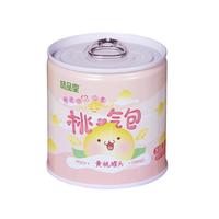 味品堂 椰果黄桃双色水果罐头200g*8罐方便速食整箱装