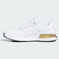 阿迪达斯 （adidas）高尔夫球鞋S2G SL LEATHER24男士舒适稳定休闲鞋golf跑步鞋男 ID8699 白/白/金 43.5 （UK9.0）