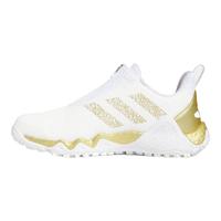 阿迪达斯 （adidas）高尔夫球鞋S2G SL LEATHER24男士舒适稳定休闲鞋golf跑步鞋男 ID8699 白/白/金 43 （UK8.5）