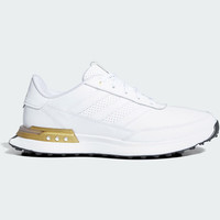 阿迪达斯 （adidas）高尔夫球鞋S2G SL LEATHER24男士舒适稳定休闲鞋golf跑步鞋男 ID8699 白/白/金 48 （UK11.5）