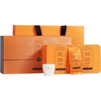 品品香 茶叶 福鼎白茶 丝路2021年白牡丹120g茶叶礼盒装高档