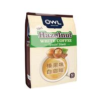 OWL 猫头鹰 三合一速溶白咖啡 榛果味 20g*50袋