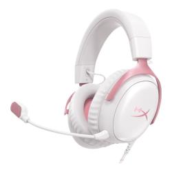 HYPERX Cloud Ⅲ 飓风3 头戴式有线游戏耳机 雾光粉