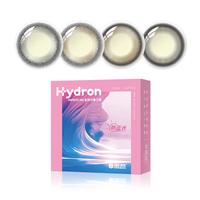 海昌 HYDRON星眸印象之美彩色隐形眼镜防蓝光美瞳日抛10片 乌龙冷黑 400度 原生纯净眸-乌龙冷黑
