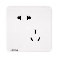 SIEMENS 西门子 Adela致典系列 5UB14183NC01 斜五孔插座 雅白