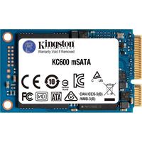 Kingston 金士顿 KC600 mSATA 固态硬盘 256GB（SATA3.0）