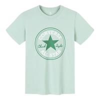 匡威Converse童装2025年夏季男女童透气舒适经典儿童短袖上衣 芦荟绿 160/76